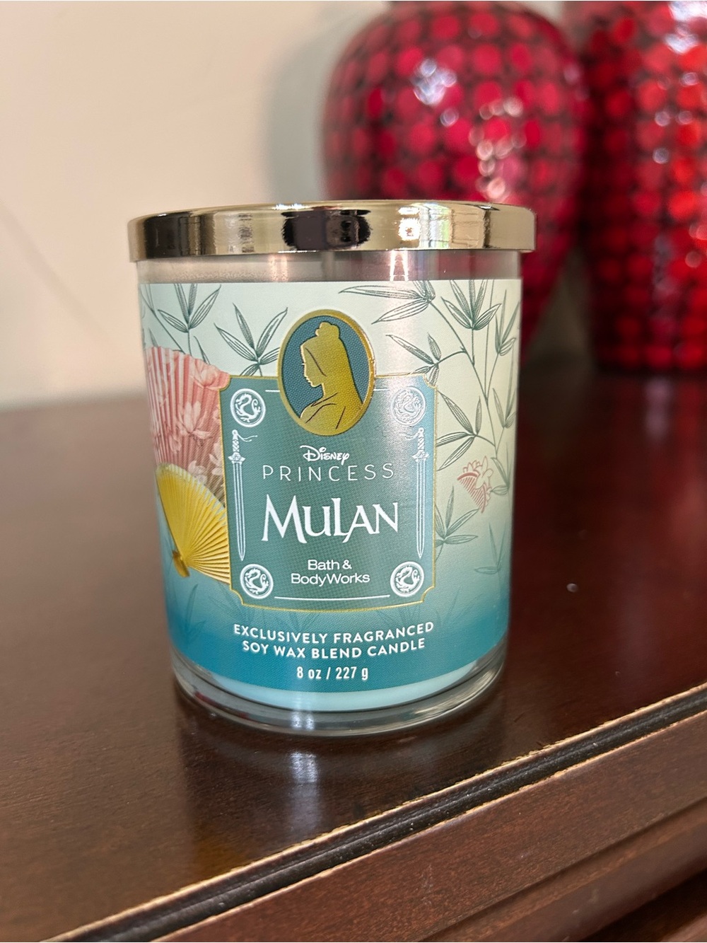 Bath & Body Works x Disney Princess Mulan Single Wick Candle